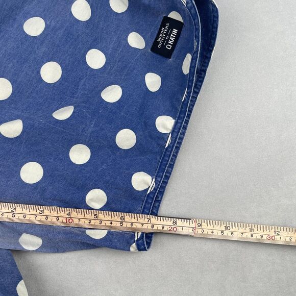 Urban Outfitters Katin Shorts Men M Blue Hybrid Swim Trunks Polka Dot Summer GUC - Picture 6 of 10